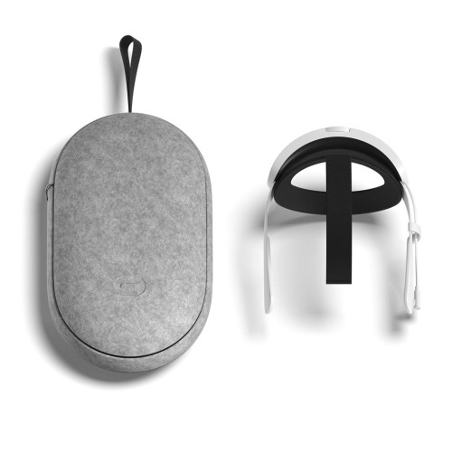 Quest 2 Elite Strap with Battery and Carrying Case for Enhanced Comfort and Playtime in VR